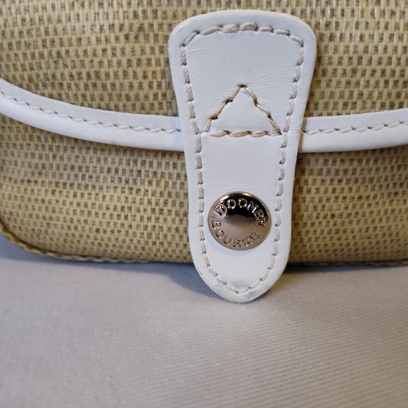 Dooney And Bourke Small Woven Style Wristlet With Blue Duck 🦆 - Picture 2 of 5